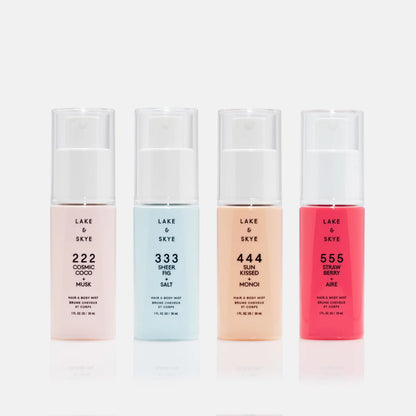 Lake & Skye Hair & Body Mist Discovery Set — Limited Edition, New!