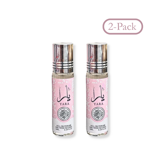 Lattafa Yara Perfume Oil 2 pack discount price everyday at wehitpan