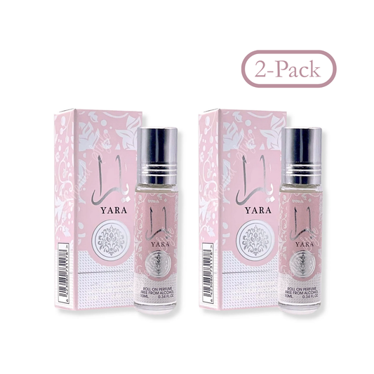 Lattafa Yara Perfume Oil 2 pack discount price everyday at wehitpan