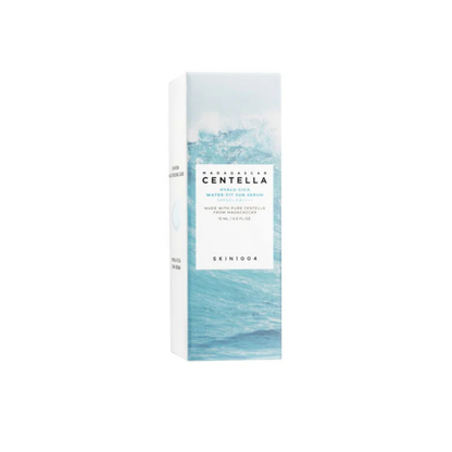 Mini skin1004 hyalu cica water fit sun serum korean sunscreen box 15 ml
