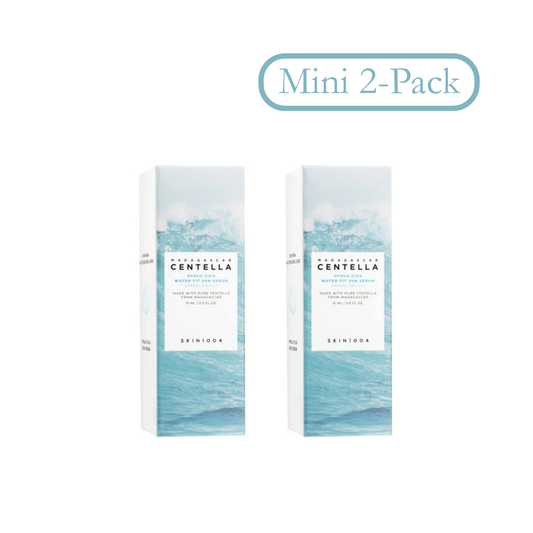 Mini skin1004 hyalu cica water fit sun serum - two pack discount price at wehitpan 