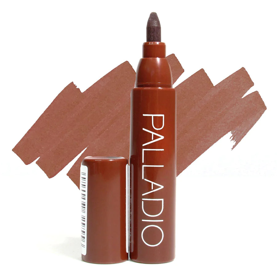 Unlock the ultimate lip color combo with our Palladio Lip Stain Duo Bundle mocha, swatch color, long-lasting