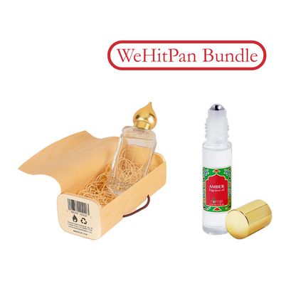 Nemat Amber bundle with perfume oil and eau de parfum - everyday discount price at wehitpan