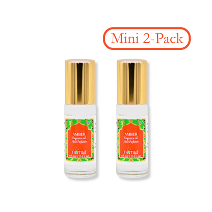 Nemat Amber Perfume Oil - Mini two pack at discount price at wehitpan