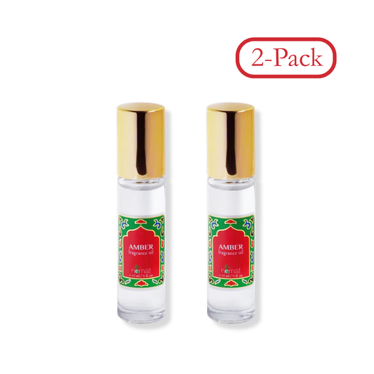 Nemat Amber Perfume Oil — two pack discounted price exclusively at wehitpan beauty