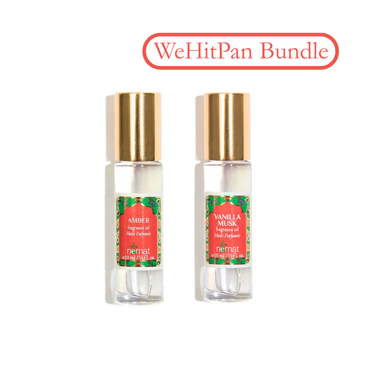 Nemat Best Sellers Perfume Oil Bundle with Amber & Vanilla Musk — Discount price two-pack at WeHitPan