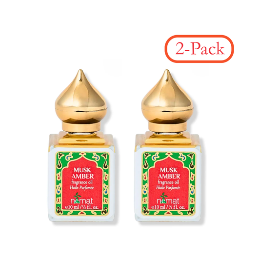 Nemat_Musk Amber Perfume Oil two pack - every day discount price at wehitpan beauty 