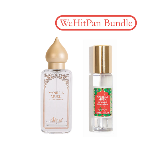 Nemat Vanilla Musk Bundle Perfume Oil and Eau de Parfum - discount price at wehitpan beauty