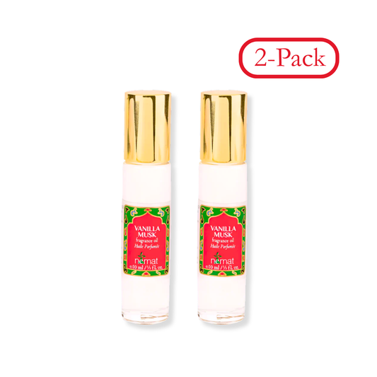 Nemat vanilla musk perfume oil - two pack discount price everyday at wehitpan