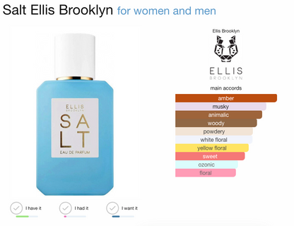 Ellis Brooklyn Salt Eau De Parfum