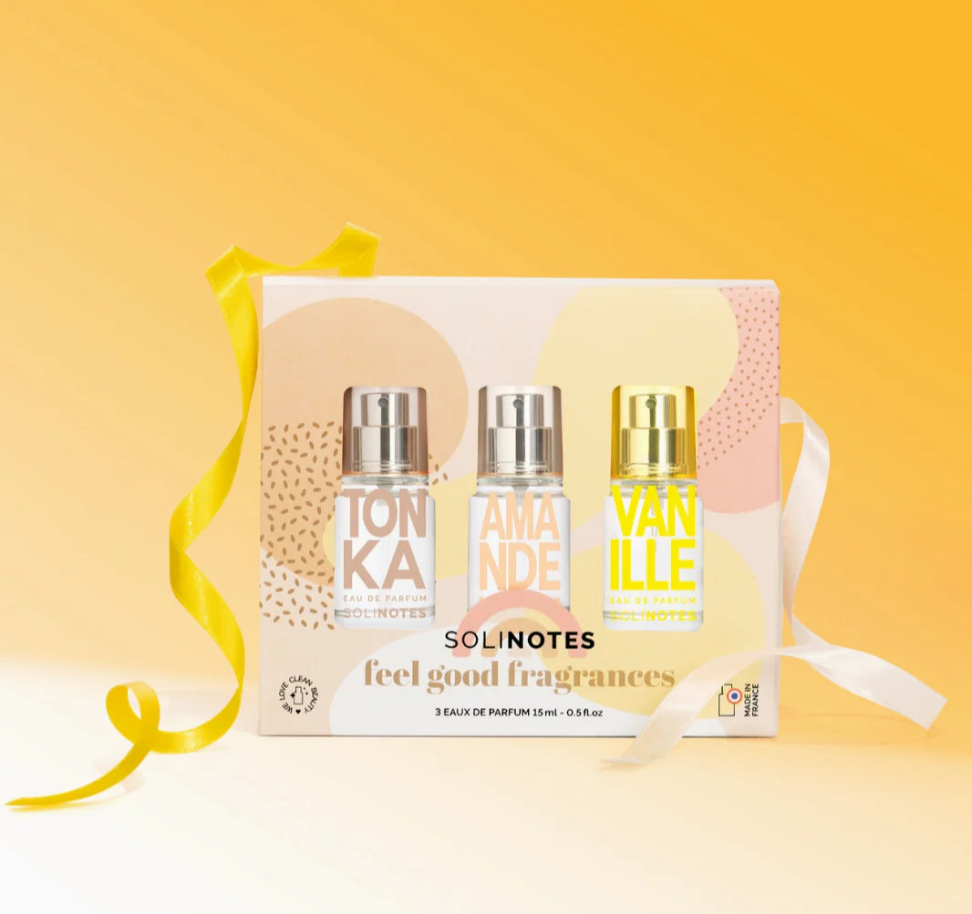 Solinotes Minis Feel Good Discovery Set - Tonka, Almond Solinotes Minis Feel Good Discovery Set - Tonka, Almond