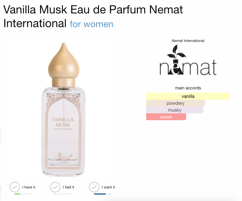 Nemat Vanilla Musk Bundle — Perfume Oil & EDP ($81 value)