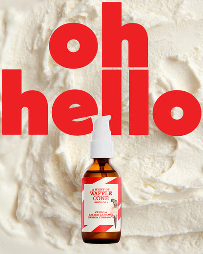 Imaginary Authors A Whiff of Waffle Cone Body Oil