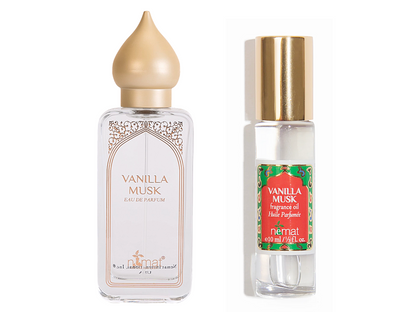 Nemat Vanilla Musk Bundle — Perfume Oil & EDP ($81 value)