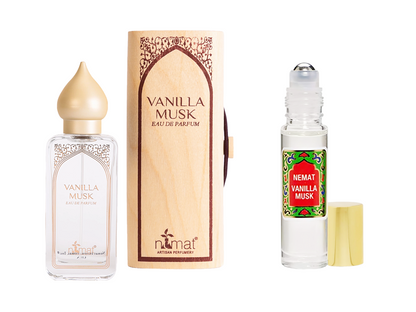 Nemat Vanilla Musk Bundle — Perfume Oil & EDP ($81 value)