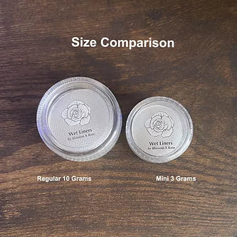 Water-Activated Graphic Wet Liners blossomxrose, exclusively sold at wehitpan.com, viral on tiktok size comparison