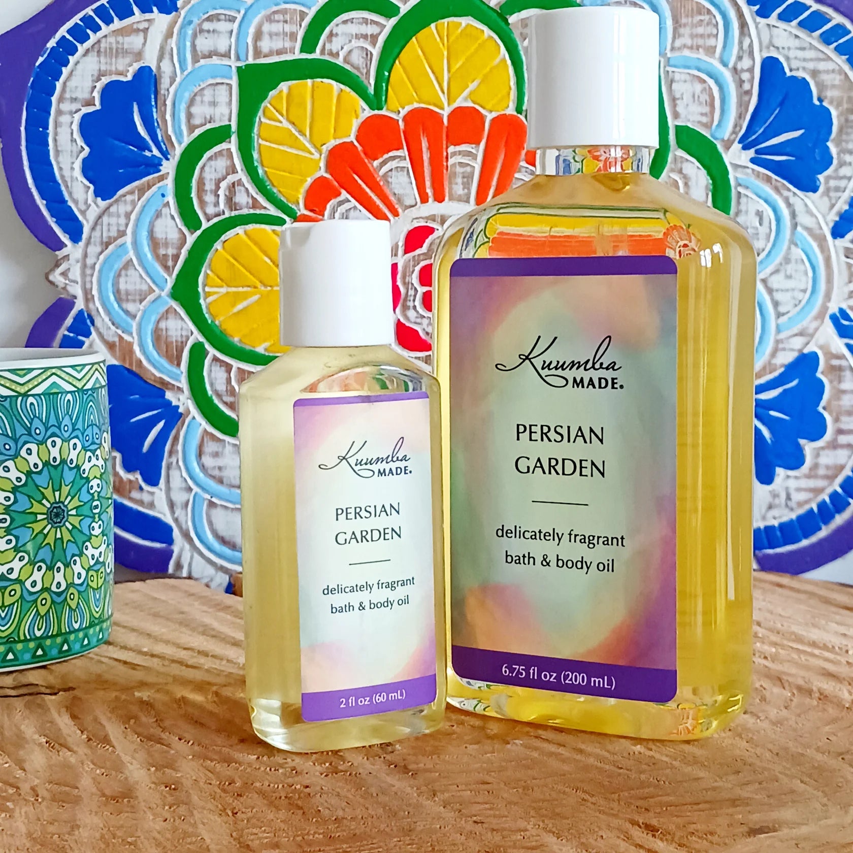 persian garden perfume spray KUUMBA MADE vanilla Bean Body lotion 2oz
