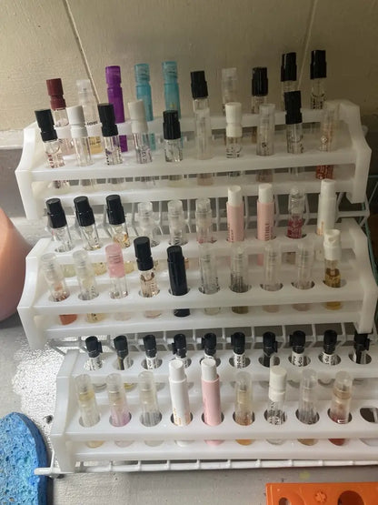 Perfume Sample Storage Rack Holder