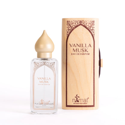 vanilla musk nemat eau de parfum perfume and fragrance diffuser case, available at wehitpan.com, product photos, not at sephora or ulta