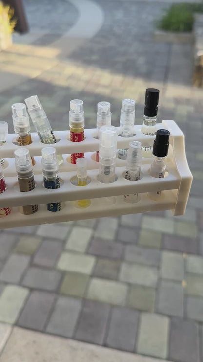 Perfume Sample Storage Rack Holder