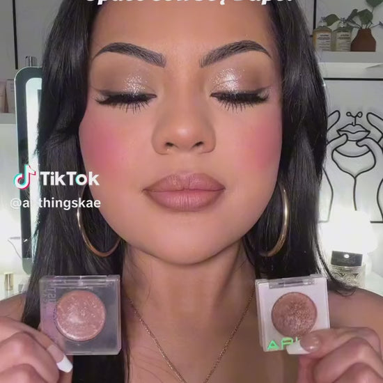 Moira Chroma Light Shadows palette, luminous summer makeup, cruelty-free, Nikkie Tutorials approved on TikTok, Urban Decay space cowboy dupe swatches 