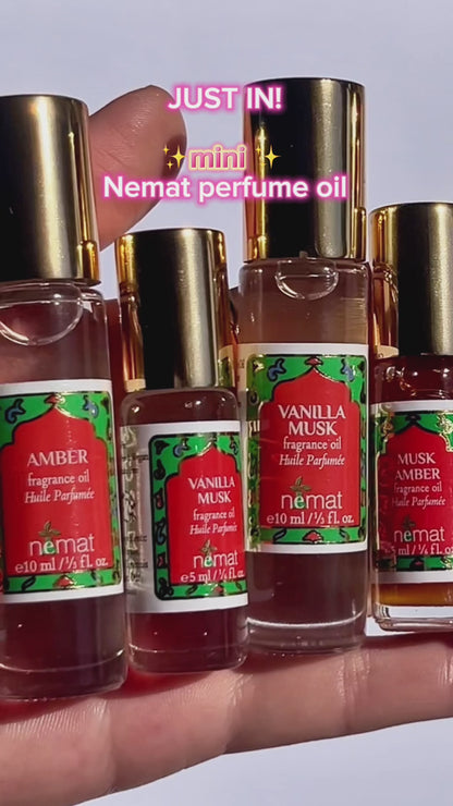 Nemat Amber Perfume Oil – Mini Size