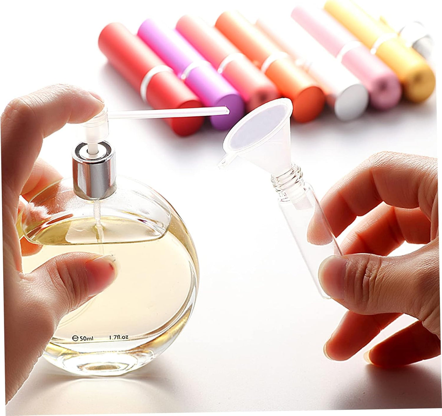 Perfume Dispenser Pump - Transfer Tool For Travel Perfume Spray Bottles